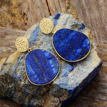 Blue Ocean Earrings-Your Soul Place